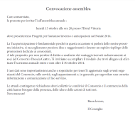 Lettera invito Consorzio Brescia Centro - 13.10.14